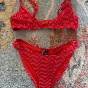 Triangl Swimwear Red Bikini Set